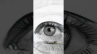 EYE REALISTIC GRAPHITE DRAWING  eyedraw eye drawing realisticdrawing [upl. by Amzaj]