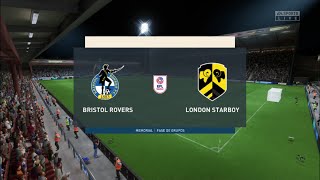 Bristol Rovers vs London Starboy  EFL Papa Johns Trophy  Fase de Grupo  1º Jornada [upl. by Levitan]