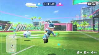 Nintendo Switch Sports  231228 축구 [upl. by Kitrak378]