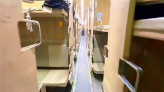 2265522656 Inside Ernakulam Jn NZM Superfast Express 3E coach LHB WOW [upl. by Asecnarf]