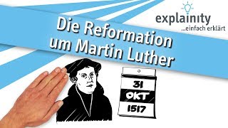 Die Reformation um Martin Luther einfach erklärt explainity® Erklärvideo [upl. by Roberts624]