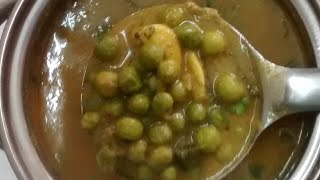 ಬಟಾಣಿ ಸಾರು  Green Peas Sambar Recipe in Kannada  Karnataka Recipes [upl. by Eiromem]