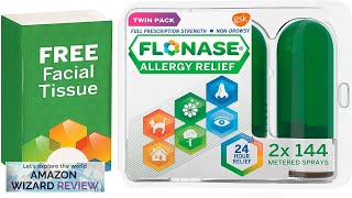 Flonase Allergy Relief Nasal Spray 24Hour NonDrowsy MultiSymptom Relief – 144 Sprays Review [upl. by Aeirdna]