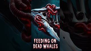 quotZombie Worms Feeding on Dead Whales Shorts shortvideo shortsfeed [upl. by Ahsiek102]