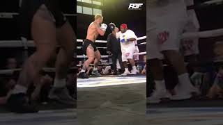 JAKE PAUL SMASHES THE PADS BLINDFOLDED FOR MIKE PERRY FIGHT Shorts [upl. by Ahsrop]