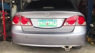 Magnaflow Exhaust Honda Civic [upl. by Aihsenyt]