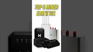 My Top 5 Most Profitable Crypto Miners 2023 💰🤑 [upl. by Feetal]