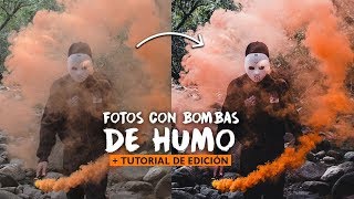 Sesión De Fotos Con Bombas De Humo  Como Editar Fotos Con Bombas De Humo [upl. by Tunnell446]