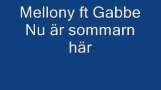 Mellony ft Gabbe  Nu är sommarn här [upl. by Tekcirk]