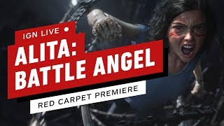 Alita Battle Angel Red Carpet  IGN Live [upl. by Fulmis]