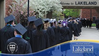 The 52nd Annual Commencement Ceremony at Lakeland Community College [upl. by Nevaed]