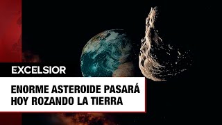 Enorme asteroide del tamaño de la pirámide de Giza pasará hoy rozando la Tierra [upl. by Berger]