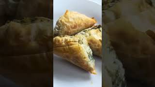 Spanakopita Spinach Pie Triangles [upl. by Anikram296]