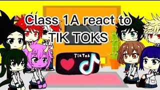 Class 1A react to tik toks 2izuocha✨Todomomo✨kirimina🇺🇲🇵🇱 [upl. by Marquardt991]