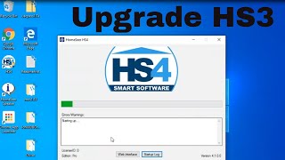 Upgrade Homeseer 3 to version 4 [upl. by Teplica]