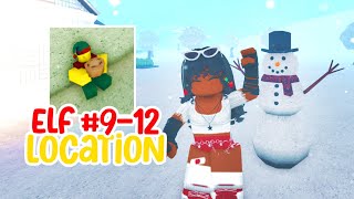 ELF 912 LOCATIONS 🎄 Bloxburg Elf Hunt  Roblox Tutorial • Zeekay [upl. by Hakeem14]