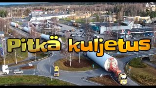 Pitkä kuljetus Ville Silvasti Oy  Rekka Movie [upl. by Enuj]