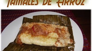 Receta Tamales de Arroz Guatemala [upl. by Schweitzer]