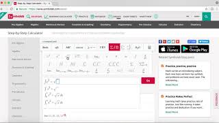 Symbolab How to Use the Scientific Pad [upl. by Thurnau]