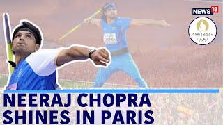 Olympics 2024 Neeraj Chopra Wins Indias First Silver Medal At Paris Olympics 2024  News18 [upl. by Leopoldeen]