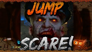 Shadows Of Evil  RICHTOFEN JUMP SCARE EASTER EGG quotRichtofen Zombie Scarequot BO3 Zombies [upl. by Berenice]