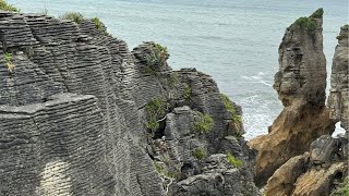 Punakaiki Pancake Rocks🇳🇿Live from New Zealand [upl. by Enihpesoj234]