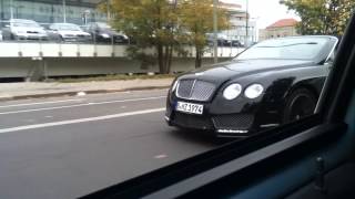 tuned Bentley Continental GT acceleration [upl. by Shaffert114]