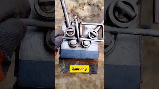 The chain produced by this tool is very perfect welding shortvideos diy machine feedshorts [upl. by Einor]