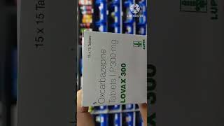 LOVAX 300 mg tablet Oxcarbazepine 300 mg tablet Benifits side effects [upl. by Sena]