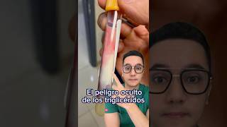 El peligro oculto de tener elevado los triglicéridos en sangre medicina shorts [upl. by Adlar]