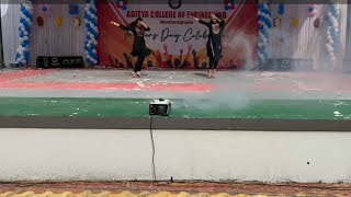 freshers day dance performance collegedays engineering final year dance yolo [upl. by Jeromy40]