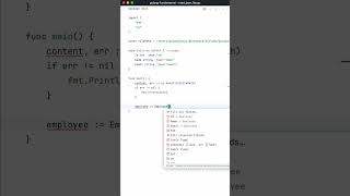 Reading JSON Files in GoLang  Quick Tutoria [upl. by Nahguav]