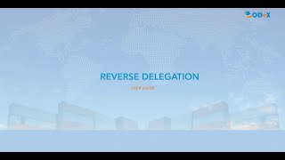 Reverse Delegation Process  ODeX Tutorials [upl. by Ahtelahs]