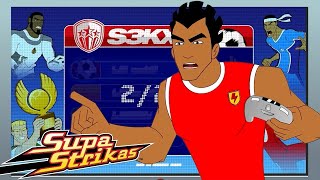 Gamer Rage  Supa Strikas  Full Episode Compilation  Soccer Cartoon [upl. by Niroht]