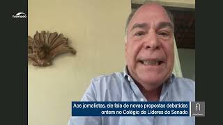 Entrevista do senador Fernando Bezerra Coelho  240622 [upl. by Llednav]