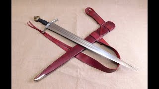 Medieval Sword Scabbards  Matt amp Tod [upl. by Rebmat]