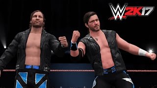 WWE 2K17  The Motor City Machine Guns Chris Sabin amp Alex Shelly [upl. by Litch545]