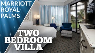 Marriott Royal Palms Orlando Florida  2 Bedroom Villa Tour [upl. by Idnak]