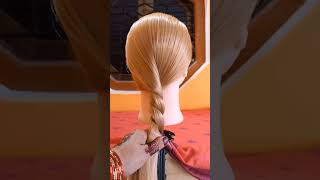 Cute Ponytail Hairstyle Hack With Spring clip❤😍 youtubeshortsponytail hairstylehacks [upl. by Disharoon]