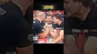 Devon Larratt legendary comeback 🥶💪 armwrestling devonlarratt trending shorts [upl. by Cirri628]