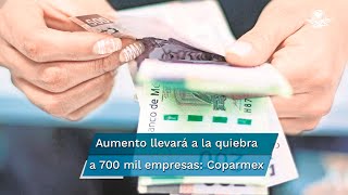 Conasami aprueba incremento de 15 al salario mínimo subirá a 1417 pesos [upl. by Niroc]