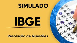 IBGE 2023 RESOLUÇÃO DE QUESTÕES [upl. by Renat119]