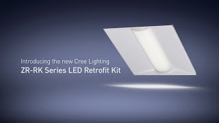 ZRRK Series LED Retrofit Kit Troffer Overview [upl. by Alahsal]