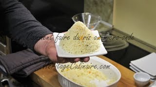 Comment faire du riz au microondes [upl. by Oizirbaf201]