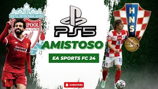 FC 24 PS5  Liverpool vs Croácia Seleção [upl. by Egidius426]