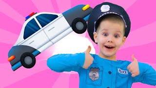 Policeman Song 👮‍♂️🚓🚨  Kids Songs And Nursery Rhymes [upl. by Anaehs]