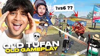 Old Tufan Is Back  😱 Playing 1 Vs 6 After a Long Time 🥵 Free Fire [upl. by Fortune]