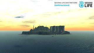 Second Life Destinations  Hashima Island [upl. by Beker]