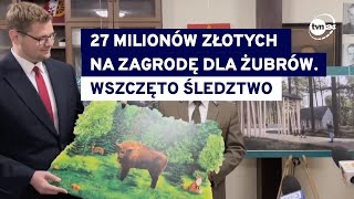 Zagroda żubrów pod lupą prokuratury Rusza śledztwo po reportażu TVN24 [upl. by Shel]