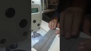 Flat felled seam tutorial  Flat felled seam sewing machine [upl. by Iegres]